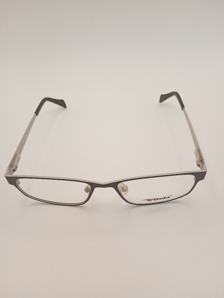 Gola GOLA10/M C08 Eyewear Eyeglasses/Prescription Clear Full-Rim Rectangle Men Standard Barrel Hinge Gray Metal
