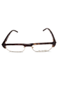 Karl Lagerfeld Eyeglasses Frame Rectangle Full-Rim Brown Unisex 140mm