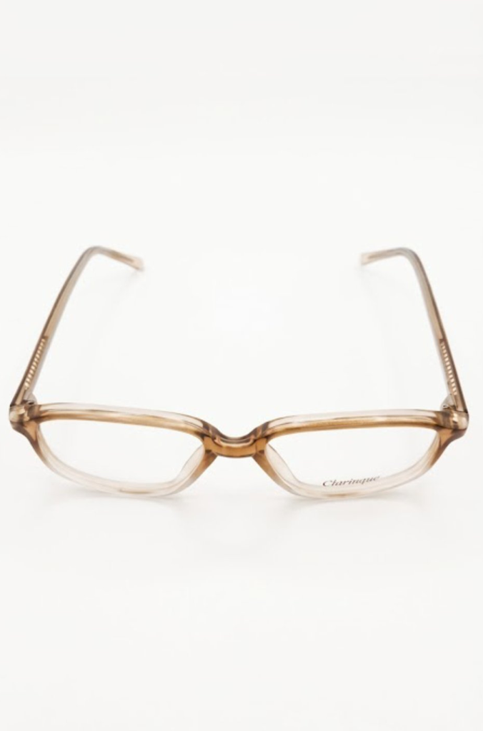 Classique Eyeglasses Frame Rectangle Full-Rim Gray Unisex Acetate