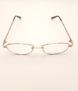 Classique CLASS506 Eyewear Eyeglasses/Prescription Clear Full-Rim Rectangle Unisex Standard Barrel Hinge Brown Metal