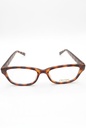 Classique Eyeglasses Frame Rectangle Full-Rim Brown Unisex Acetate 140mm
