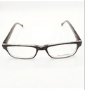 Brooksfield Eyeglasses Frame Rectangle Full-Rim Black Unisex Acetate
