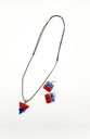 Arteciones WA1072 Handmade Jewelry Necklace, Earrings Non-Metal