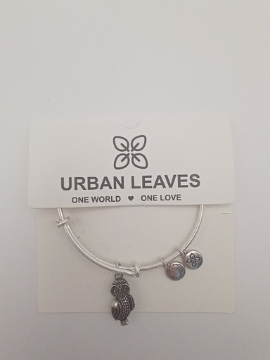 Urban Leaves ULNA001VS Bracelet Bangle Silver Metal Bangle Vintage Silver Women