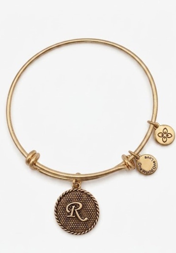 Urban Leaves German Design One World One Love Bangle Vintage Gold Unisex