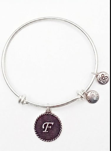 Urban Leaves German Design One World One Love Bangle Vintage Silver Unisex