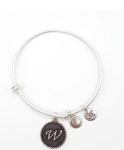 Urban Leaves German Design One World One Love Bangle Vintage Silver Women