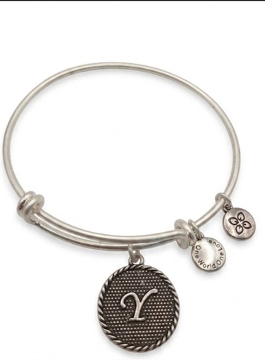 Urban Leaves German Design One World One Love Bangle Silver Unisex
