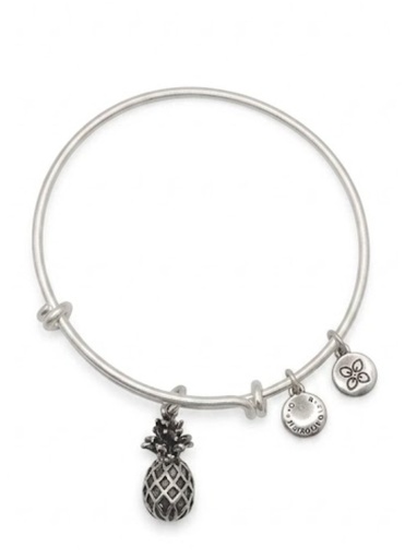 Urban Leaves German Design One World One Love Pineapple Bangle Silver Women