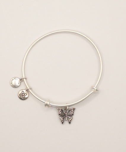 Urban Leaves German Design One World One Love Butterfly Bangle Silver Women