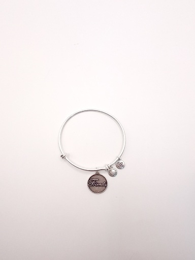 Urban Leaves ULUS009VS Bracelet Charm Silver Metal Bangle Friends Vintage Silver Women