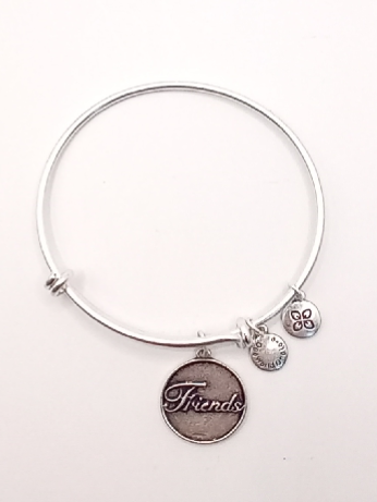 Urban Leaves ULUS009VS Bracelet Charm Silver Metal Bangle Friends Vintage Silver Women