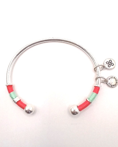 Urban Leaves German Design One World One Love Gypsy Bangle Silver Women