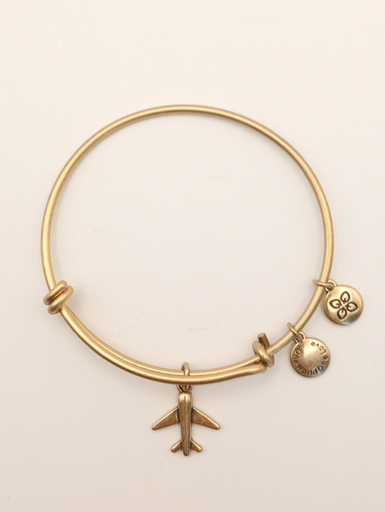 Urban Leaves ULUS004VG Bracelet Bangle Gold Metal Bangle Jetplane Vintage Gold Unisex