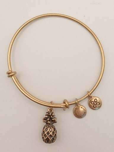 Urban Leaves ULFR001VG Bracelet Charm Gold Metal Bangle Pineapple Gold Tone Women