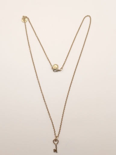 URBAN LEAVES ULNS008VG Necklace None Women Cable Key Pendant Lobster Gold Metal