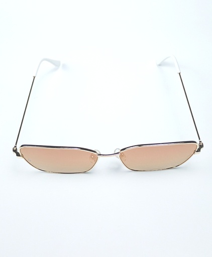 Lux Lenses Sunglasses Cat-eye UV Protection Gold Unisex