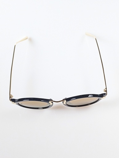Lux Lenses Sunglasses Oval UV400 Mirrored Black Brown Unisex