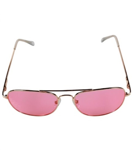 Lux Lenses Sunglasses Cat-eye UV400 Gold Pink Unisex