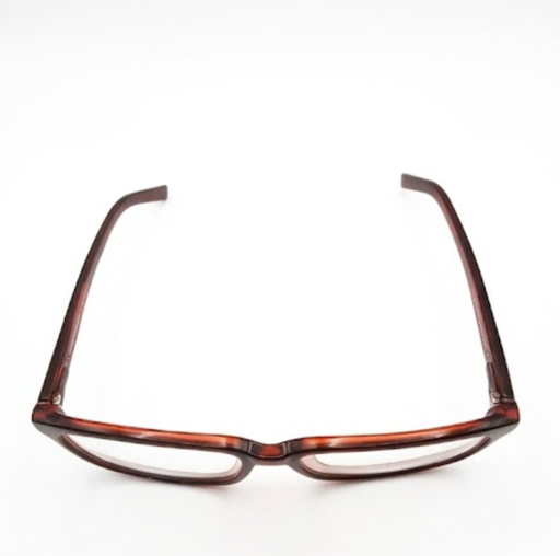 Karl Lagerfeld Eyeglasses Frame Rectangle Full-Rim Brown Unisex Acetate