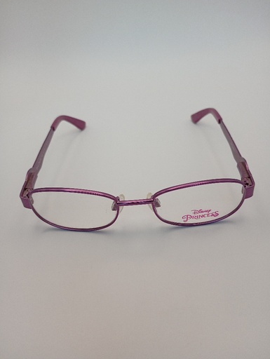 Disney Princess KGANT/RAPUNZEL02/M Eyewear Eyeglasses/Prescription Clear Full-Rim Oval Kids Standard Barrel Hinge Purple Metal