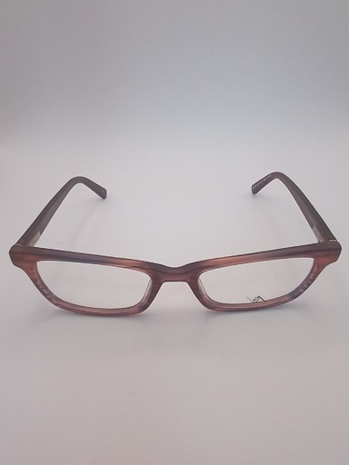 MODO VNF-335/P Eyewear Eyeglasses/Prescription Clear Full-Rim Rectangle Unisex Standard Barrel Hinge Brown Plastic