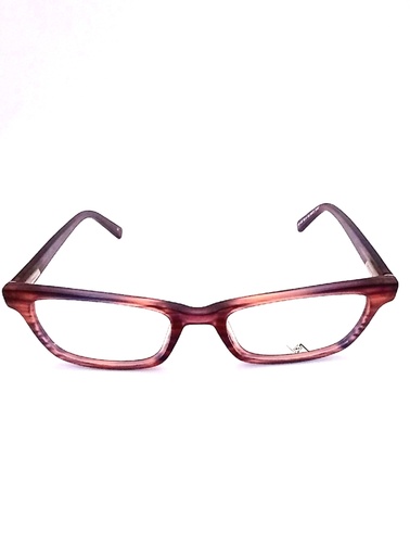Modo Eyeglasses Frame Rectangle Full-Rim Brown Unisex Acetate