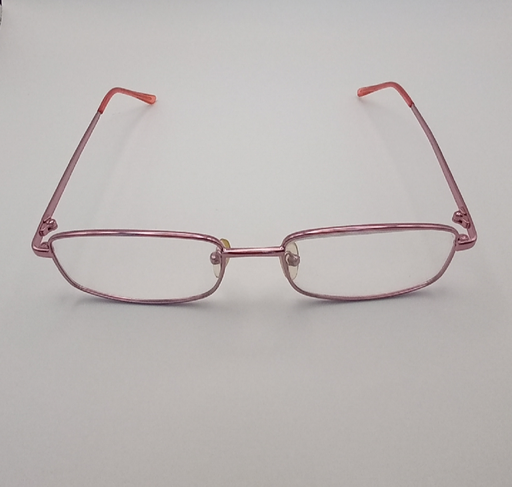 Classique CLASS507/M Eyewear Eyeglasses/Prescription Clear Full-Rim Rectangle Unisex Standard Barrel Hinge Pink Metal