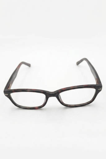 Brooksfield Eyeglasses Frame Rectangle Full-Rim Brown Unisex Acetate