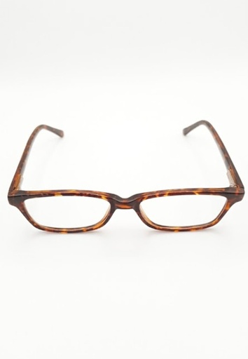Brooksfield Eyeglasses Frame Rectangle Full-Rim Brown Unisex Acetate 135mm