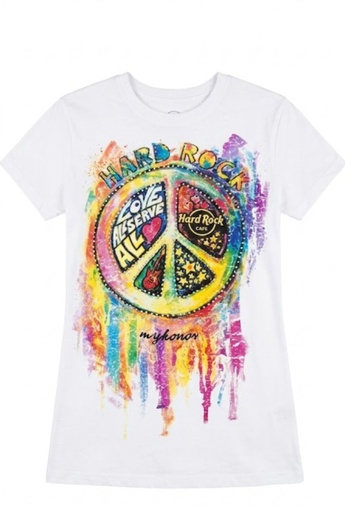 Hard Rock Cafe Peace T-shirts S Unisex S