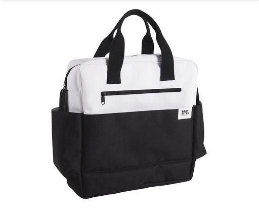 Baby Bites Carrier Bag Black White 0-5 Years